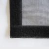 Black Stitched Mosquito Net for Windows