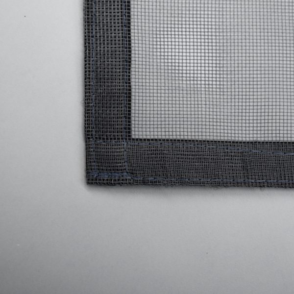Grey Stitched Mosquito Net for Windows
